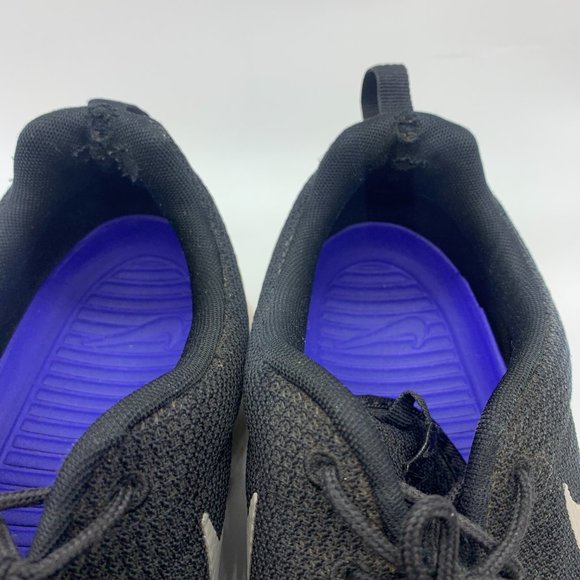 Nike Roshe Run Black Men's 12 Casual Sneakers - Picture 4 of 7